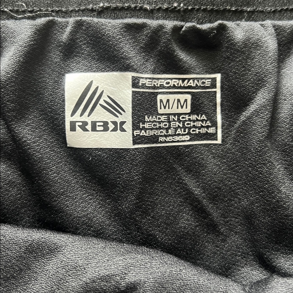 RBX Black Performance Shorts - Picture 2 of 2
